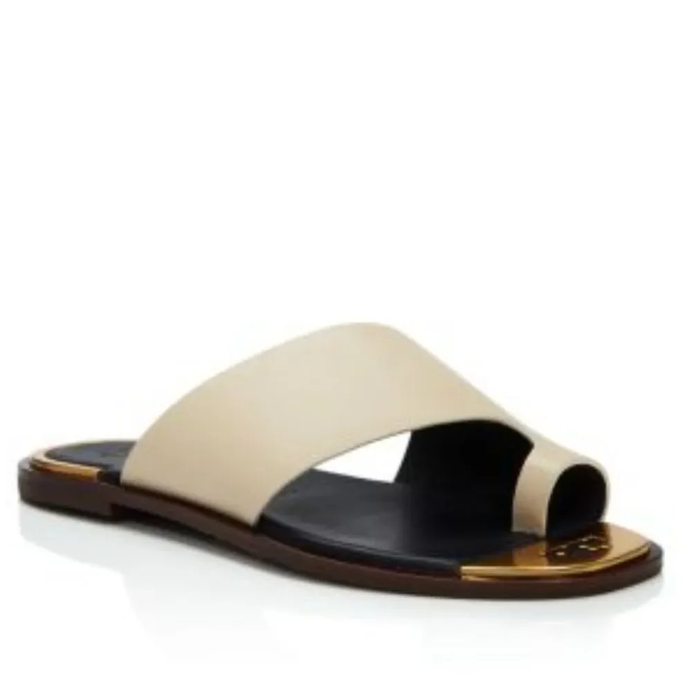Tory Burch Selby Toe Ring Slide Sandals